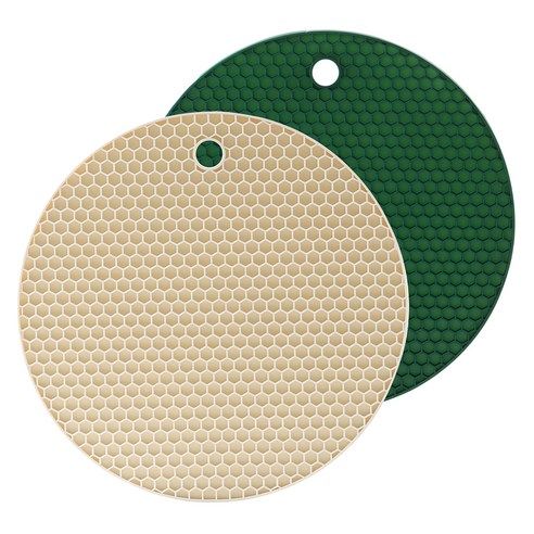 상품 이미지: 코코 실리콘 원형 냄비 받침