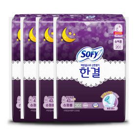 상품 이미지: 쏘피 바디피트 한결 슈퍼롱 20P  x 4개