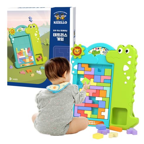 상품 이미지: 키젤로 유아 두뇌 트레이닝 테트리스 게임