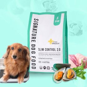 상품 이미지: 마이펫닥터 시그니처 슬리밍 컨트롤 2.0 강아지 사료 관절 슬개골 다이어트  2kg  1ea