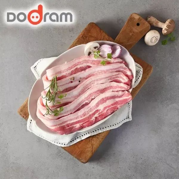 상품 이미지: [도드람한돈] 미박 삼겹살(오겹살) 구이용 1kg