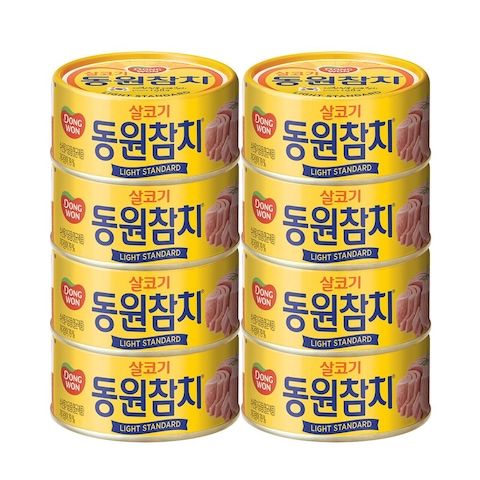 상품 이미지: 참치 150g*8캔 6종
