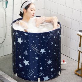 상품 이미지: 성인 간이 접이식욕조 1인 반신욕 미니 욕조 OB-TU80