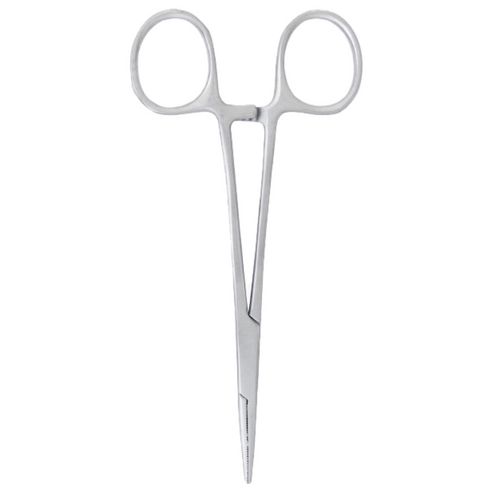 상품 이미지: 반려동물 귀털 제거 겸자 가위 직선형 130mm, 1개