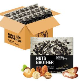 상품 이미지: 하루 한줌견과 블랙라벨 대용량 100봉 박스 + 10봉 더 (총 110봉)