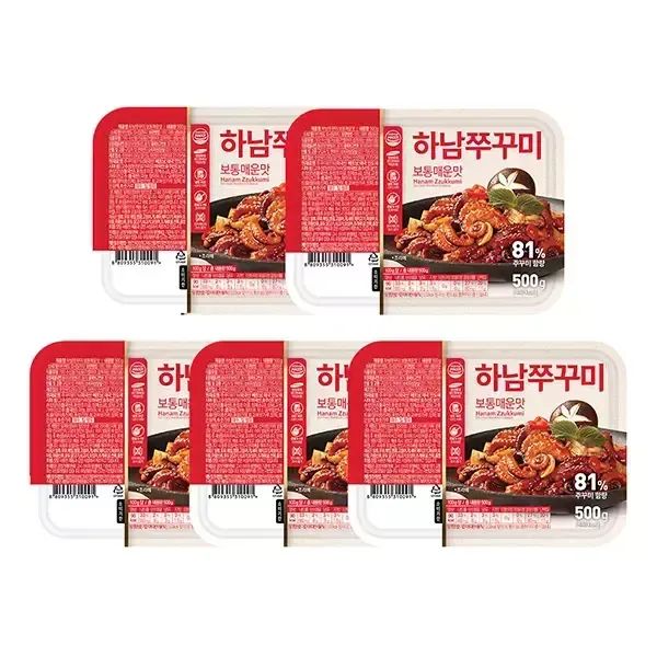 상품 이미지: 하남쭈꾸미 보통매운맛, 500g, 5개