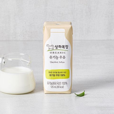 상품 이미지: 상하목장 유기농 멸균 백색 125ml 48팩