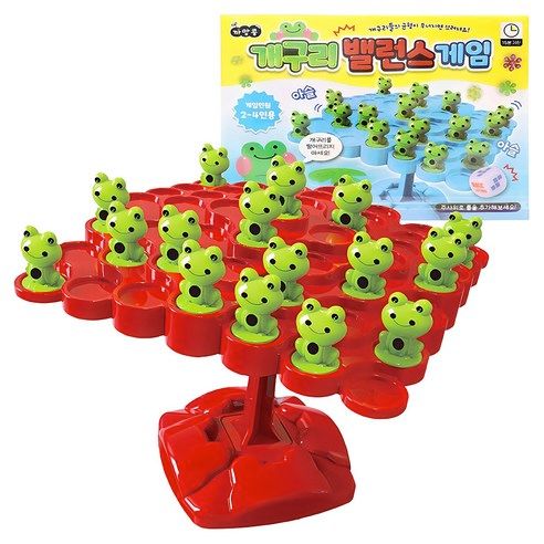 상품 이미지: 아가플러스 개굴개굴 균형잡기 게임 세트, 랜덤 발송, 1세트