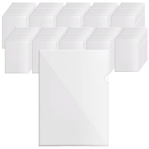 상품 이미지: 코멧 A4 L홀더, 투명, 100개