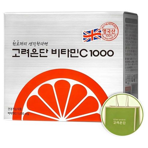 상품 이미지: 고려은단 비타민C 1000 + 쇼핑백, 180정, 1개