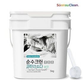 상품 이미지: 순수크린 순수크린 과탄산소다 5kg 버킷 대용량 1등급원료 산소계표백제