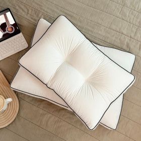 상품 이미지: (경추베개특가/무배) 국내생산 이불연구소 빨아쓰는 알러지 원단 경추베개 4060 5070 편한 아늑베개