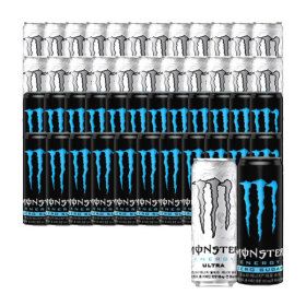 상품 이미지: 몬스터 에너지 울트라+제로 슈거 355ml 48캔 (각 24캔)