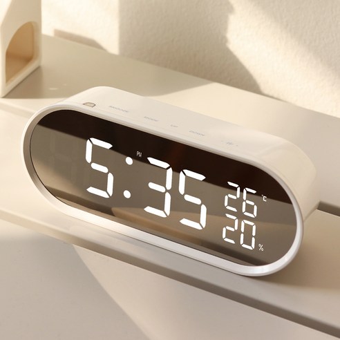 상품 이미지: 무아스 LED 팝 미러클락 빅 탁상시계