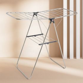 상품 이미지: (한정수량특가) 접이식 대형 실속 빨래건조대 이불건조대 / 꿉꿉한 옷 빨래 건조대 세탁용품