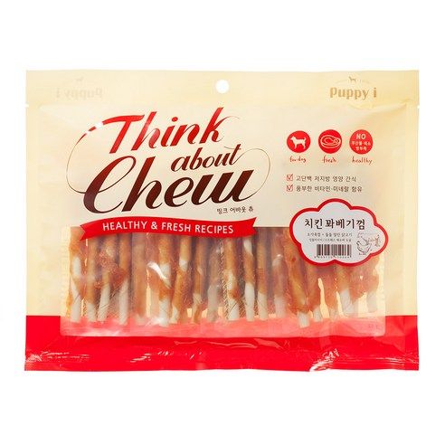 상품 이미지: 퍼피아이 강아지 띵크 어바웃 츄 꽈베기껌