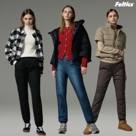 상품 이미지: 25FW 펠틱스 웜플렉스  패딩 기모 팬츠 3종 여성