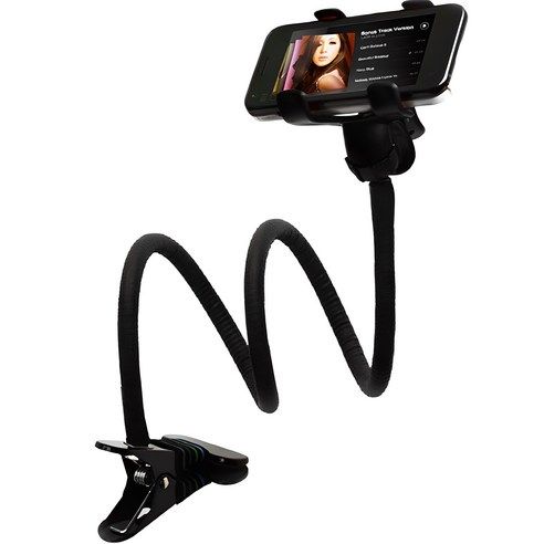 상품 이미지: 편스토어 집게형 스마트폰 자바라 거치대 97mm