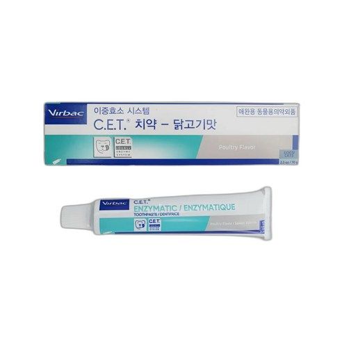 상품 이미지: 버박 CET 치약 닭고기맛, 70g, 1개