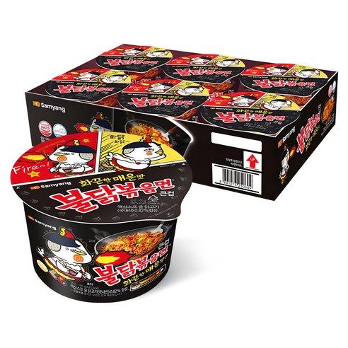 상품 이미지: 불닭볶음면 큰컵 105g, 6개