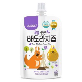 상품 이미지: 루솔 루솔 진한 배도라지즙 선물박스(120포) 배즙