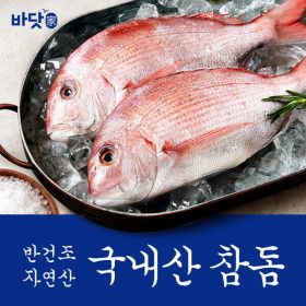상품 이미지: 바닷가 국내산 반건조 참돔 300g x 9미(2.7kg)