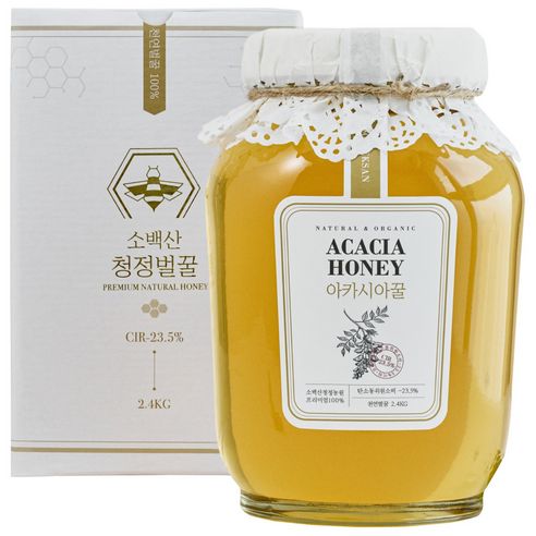상품 이미지: 소백산청정농원 아카시아꿀 100% 자연산