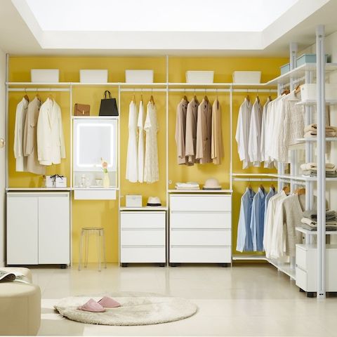 상품 이미지: NEW컬러 맞춤제작 블라인드 시스템 드레스룸