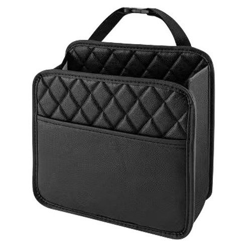 상품 이미지: 코히모 차량용 뒷자석 헤드레스트 수납함 4W442, 1개, 블랙