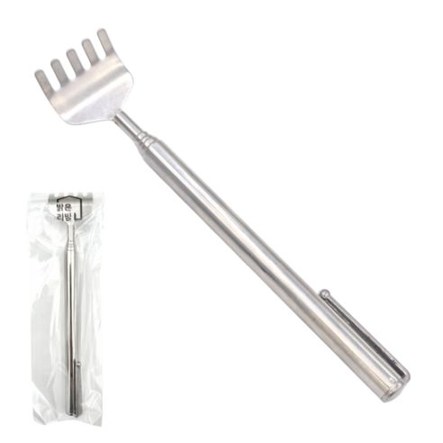 상품 이미지: 밝은리빙 5단 접이식 휴대용 스테인리스 효자손, 1개