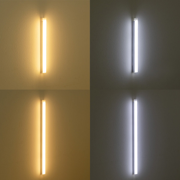 상품 이미지: 1+1) 넬리 스퀘어 스틱 LED 무선 자석 센서등 30cm 50cm