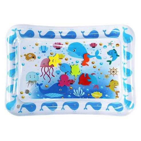 상품 이미지: 브로키 워터매트 유아 촉감발달완구, 혼합색상, 1개