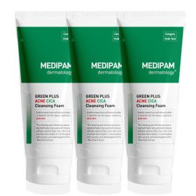 상품 이미지: (한정특가+샘플5매)메디팜 아크네 진정 시카 클렌징폼 220ml (1+1+1) /2세트구매시추가증정