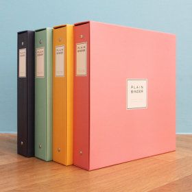 상품 이미지: 플레인바인더 앨범 접착식 백지 흑지 포켓 포토북 사진