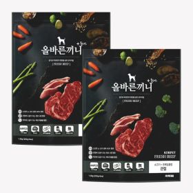 상품 이미지: 올바른끼니 소고기초록입홍합(관절건강) 2개 묶음