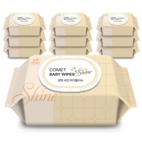 상품 이미지: 코멧 아기물티슈 샤인 캡형