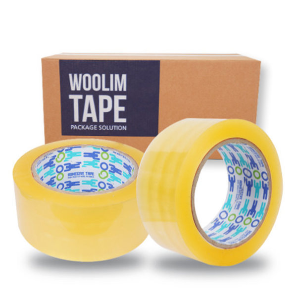상품 이미지: 박스테이프 더블경포장(80Mx50개)L50 투명 택배 포장