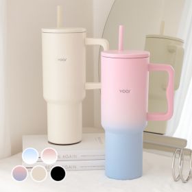 상품 이미지: 투웨이 대형 텀블러 1.18L 스텐 손잡이 보온 보냉 차량용 대용량 2종 빨대구성 사무실 캠핑