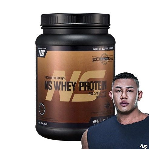 상품 이미지: NS 웨이 프로틴 초코맛 단백질보충제, 1개, 1kg