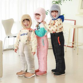 상품 이미지: 12%+5% BAY-B 유아동 스키복 방한 모자 머플러 귀마개 장갑 패딩 털부츠 구매금액별 사은품증정