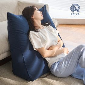 상품 이미지: 레이브 방수 삼각 등받이쿠션 침대 쇼파 의자 허리 등쿠션 기본형 대형 리빙제이
