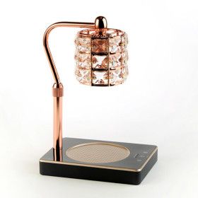 상품 이미지: 스퀘어 크리스탈 루시드 터치타이머 캔들 워머 타이머기능 높이조절 불빛조절 일체형