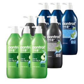 상품 이미지: 댄트롤  프레쉬 애플/박하 샴푸/ 멘톨 탄산수 샴푸 820ml 3개