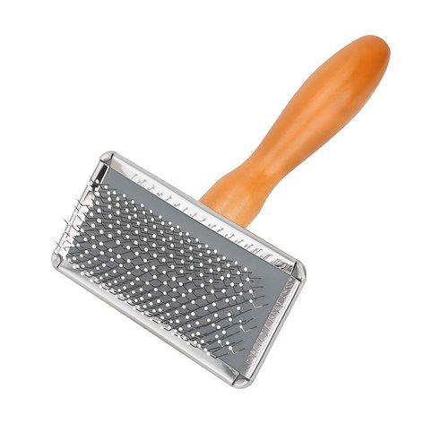 상품 이미지: 코멧 펫 100% 고무헤드 반려동물 슬리커 브러쉬