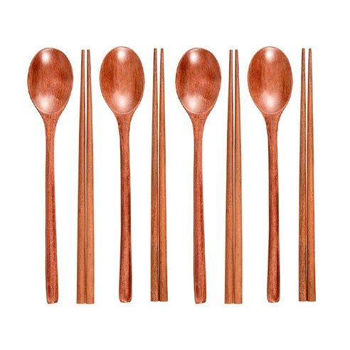 상품 이미지: 코멧 옻칠 나무 수저세트