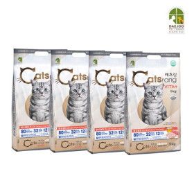 상품 이미지: 브이펫 NEW 캐츠랑 전연령용 비타플러스 20kg (5kg 4개)