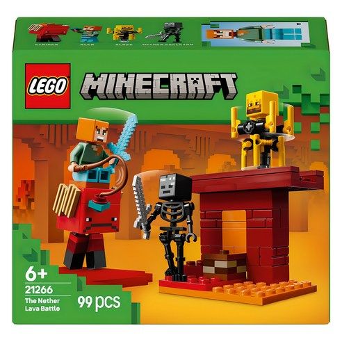 상품 이미지: 레고 마인크래프트 네더 용암 전투 21266