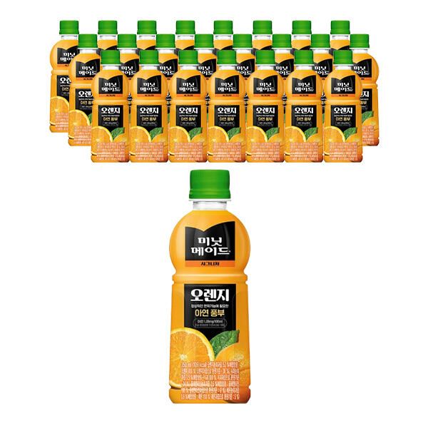 상품 이미지: 미닛메이드 시그니처 오렌지, 350ml, 24개