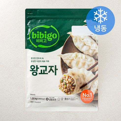 상품 이미지: 비비고 왕교자 (냉동), 1.05kg, 1개