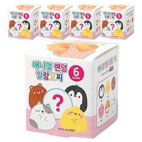 상품 이미지: iiGEN 애니멀 말랑 모찌, 랜덤 발송, 5개